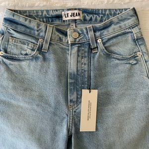 Le Jean High Rise Straight Jean -Size 24